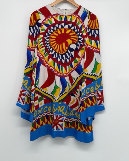 A remixed look — Dolce & Gabbana Carretto dress